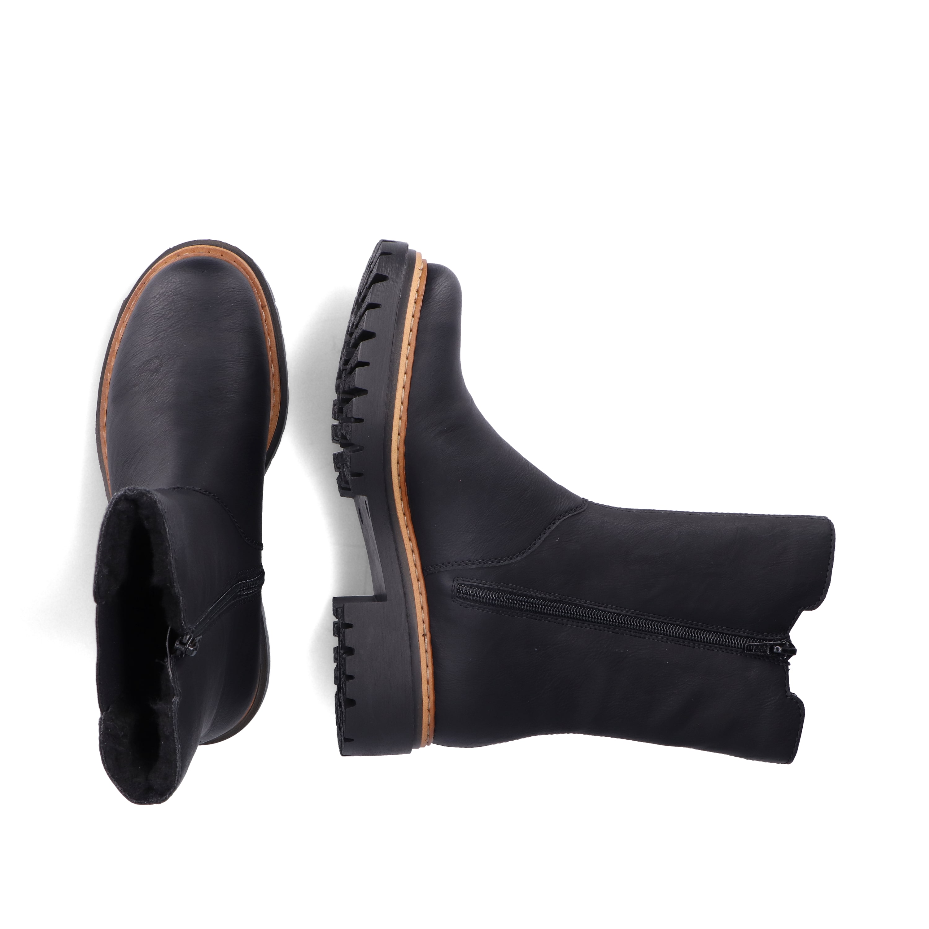 Rieker Damen Chelsea Boots nachtschwarz