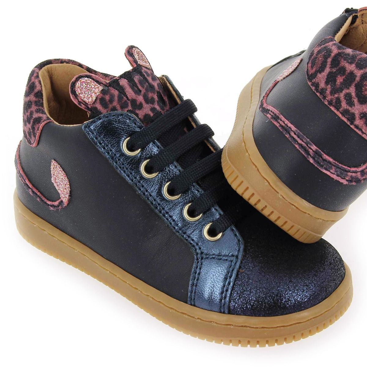 Babybotte  FLEOPARD - marine rose