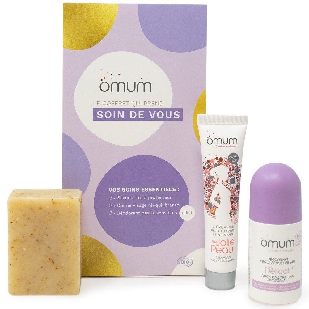 Omum Le Coffret qui prend soin de vous Coffret 3 soins bio