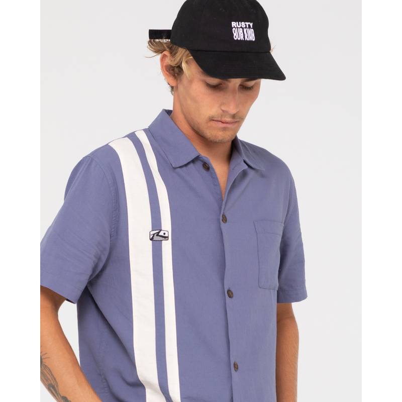 RUSTY DONNY SHORT SLEEVE SHIRT Kurzarmhemd Herren