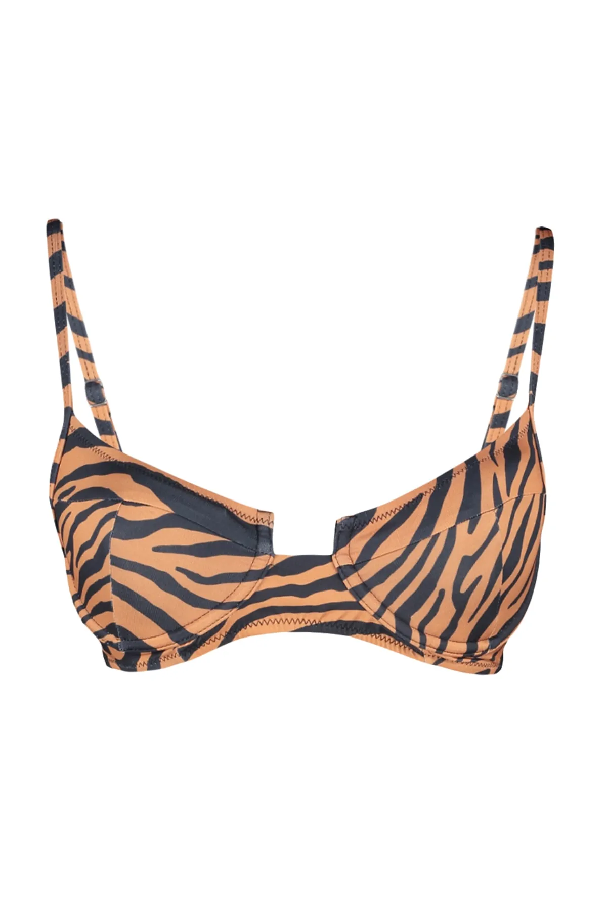 Trendyol Collection  Balconette-Bikinioberteil mit Tiermuster TBESS21BU0018