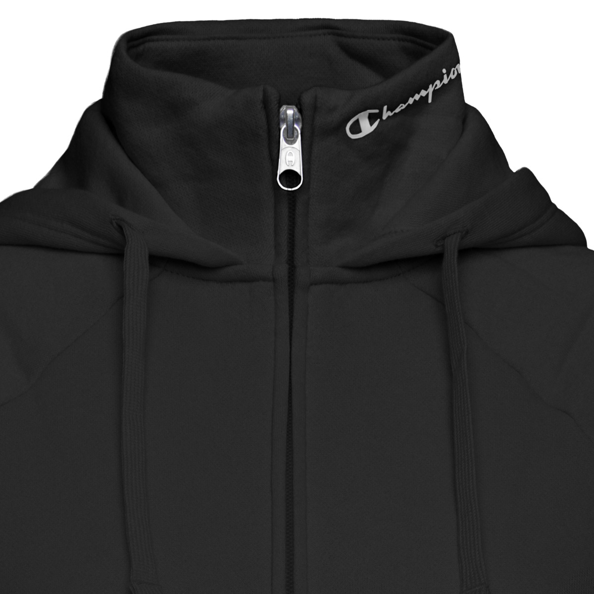 Champion Hooded Full Zip Sweatjacke schwarz
