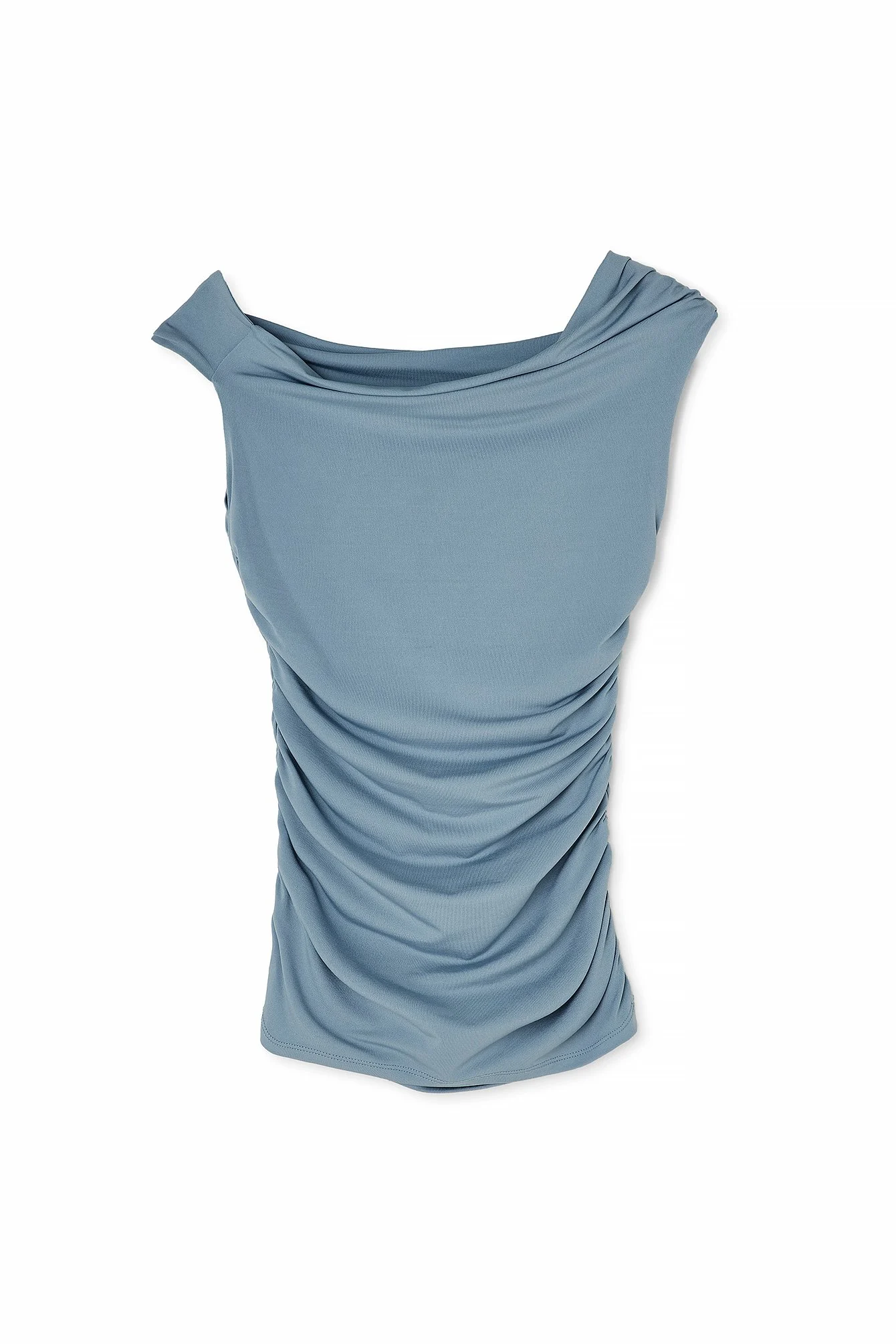 Schulterfreies verdrehtes Top