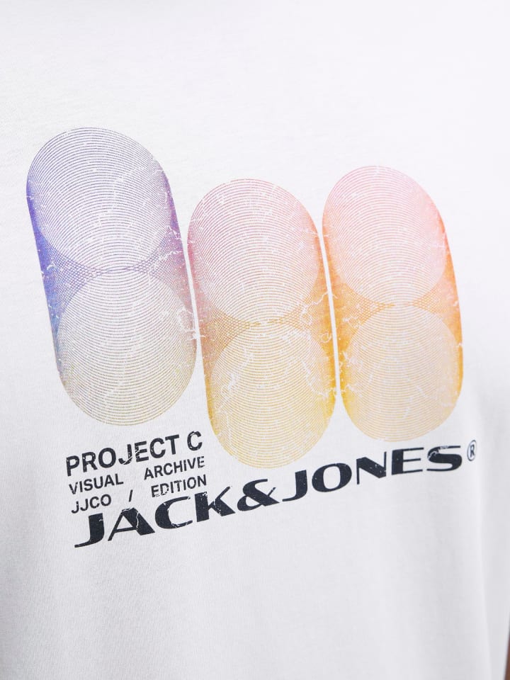JACK & JONES PLUS T-shirt in Gray Dawn günstig kaufen