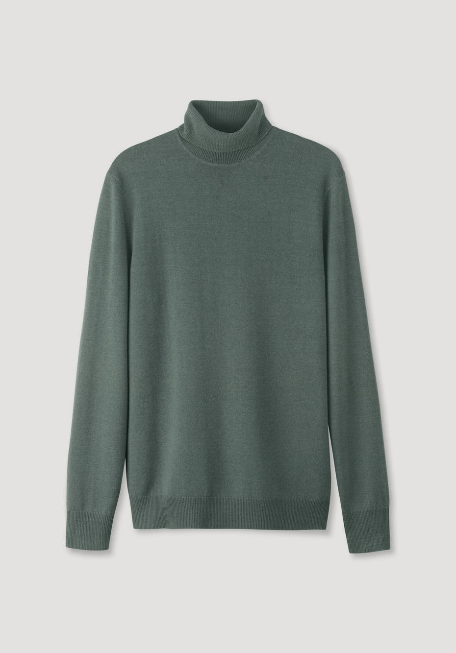 Rollkragen-Pullover aus Schurwolle mit Kaschmir