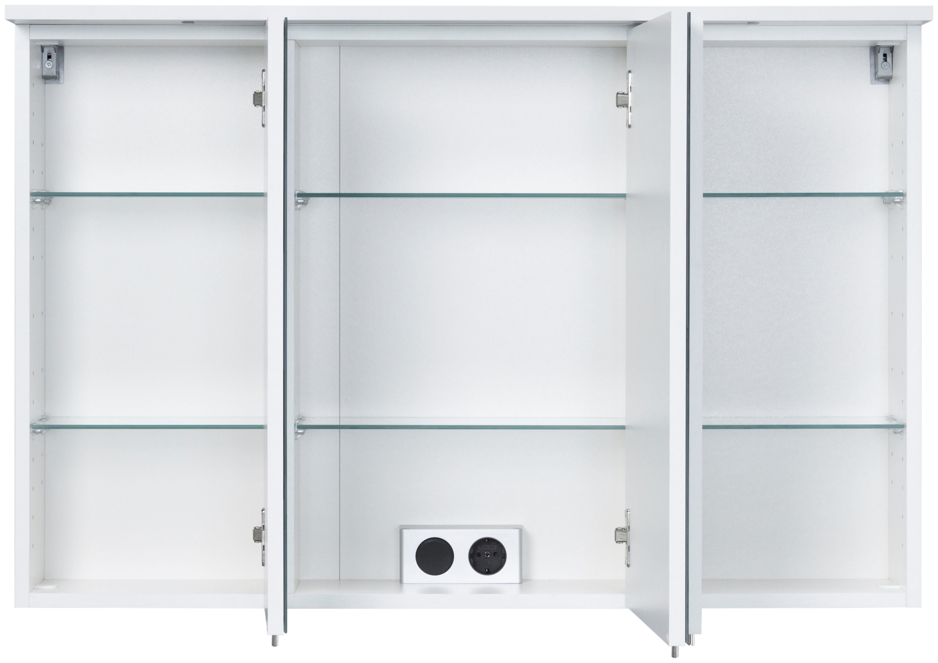 HELD MÖBEL Spiegelschrank Flex Breite 100 cm, mit 3D-Spiegeleffekt