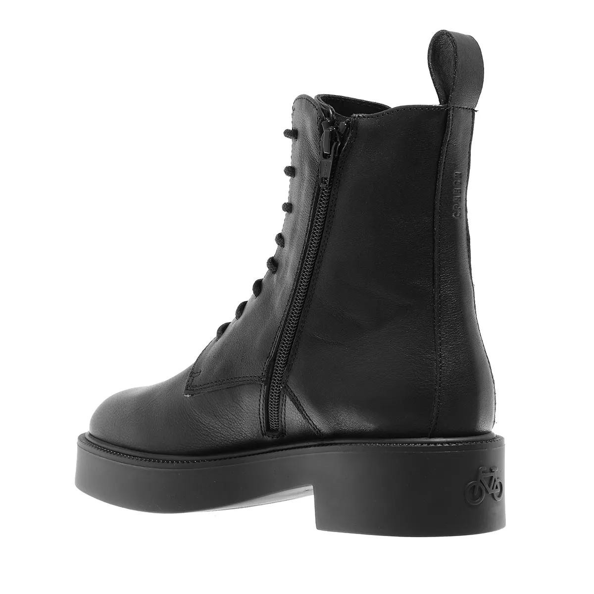 COPENHAGEN Stiefeletten schwarz Schnürstiefel