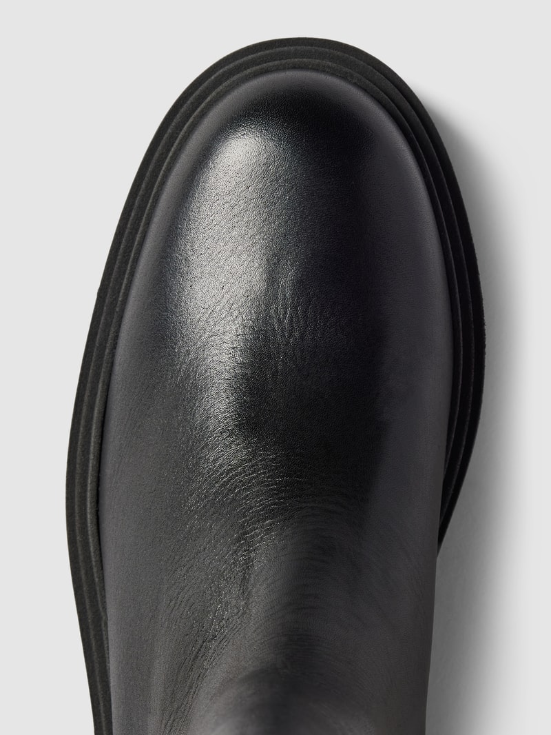 Chelsea Boots aus echtem Leder Modell 'Phia' in schwarz