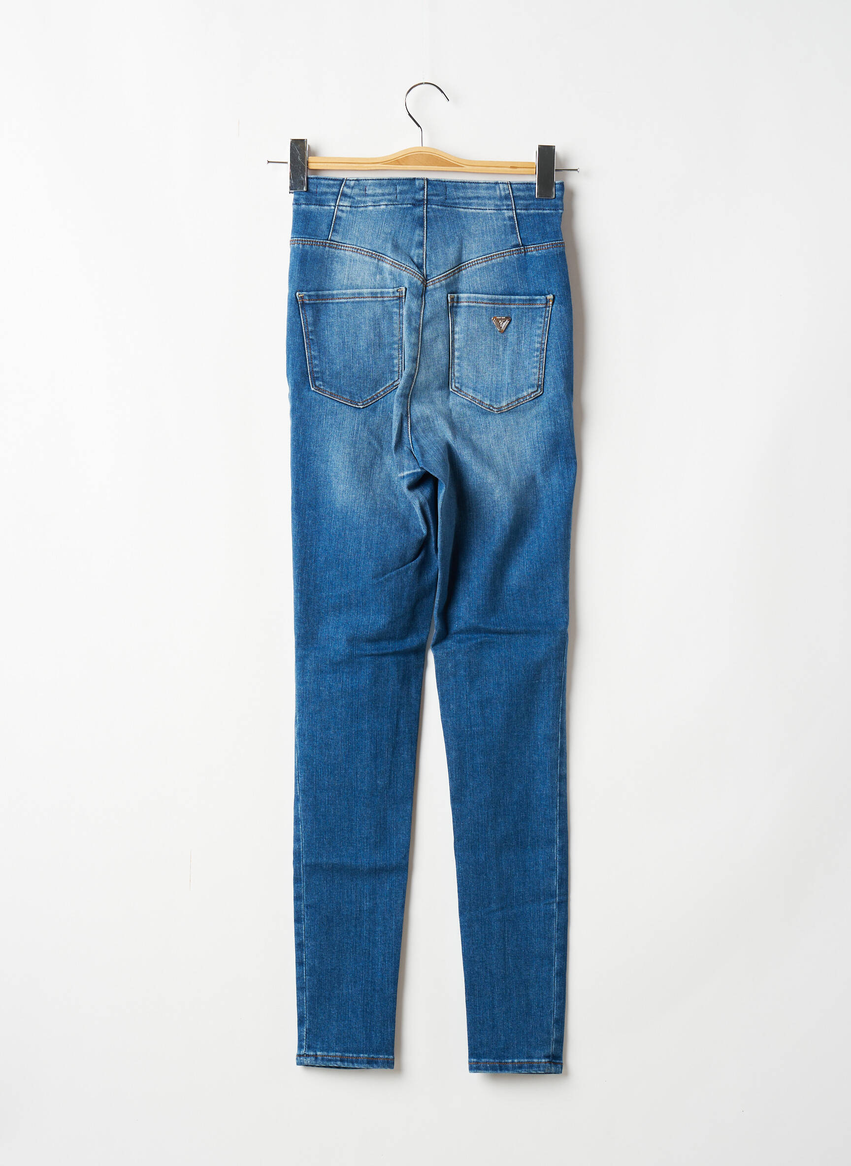 Guess Jeans Skinny Femme couleur bleu