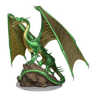 D&D Nolzur's Marvelous Miniatures Miniatur unbemalt Young Emerald Dragon (1)