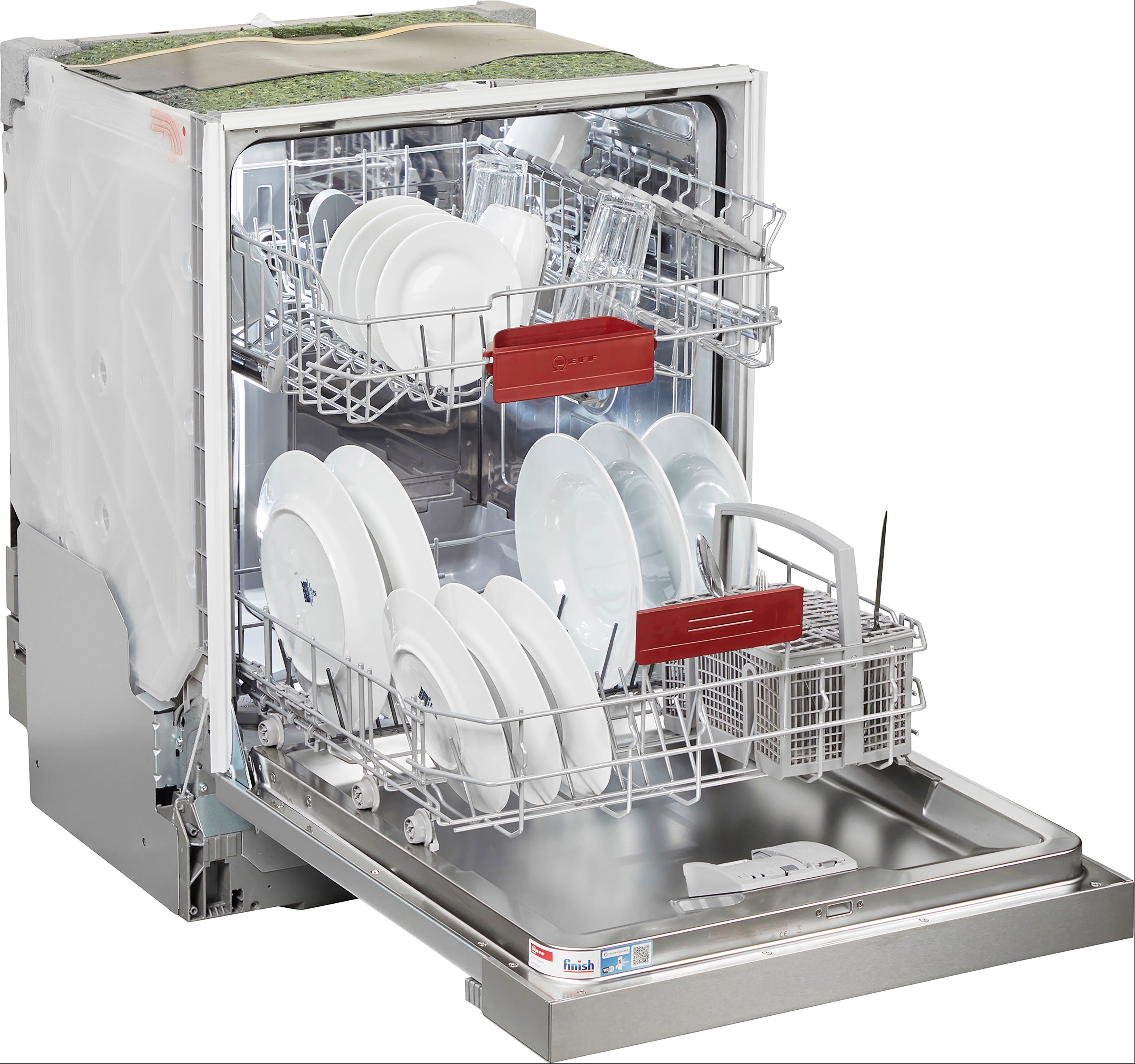 NEFF teilintegrierbarer Geschirrspüler N 50, S145HTS15E, 12 Maßgedecke