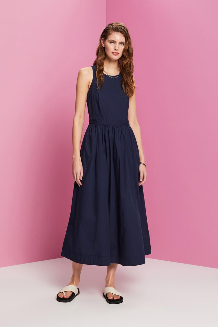 Midikleid aus Baumwolle