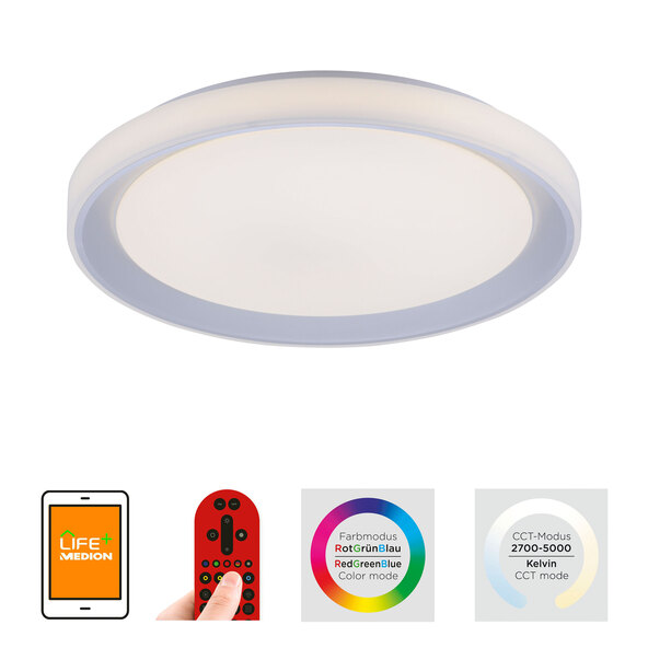 LED-Deckenleuchte LOLAsmart Leni