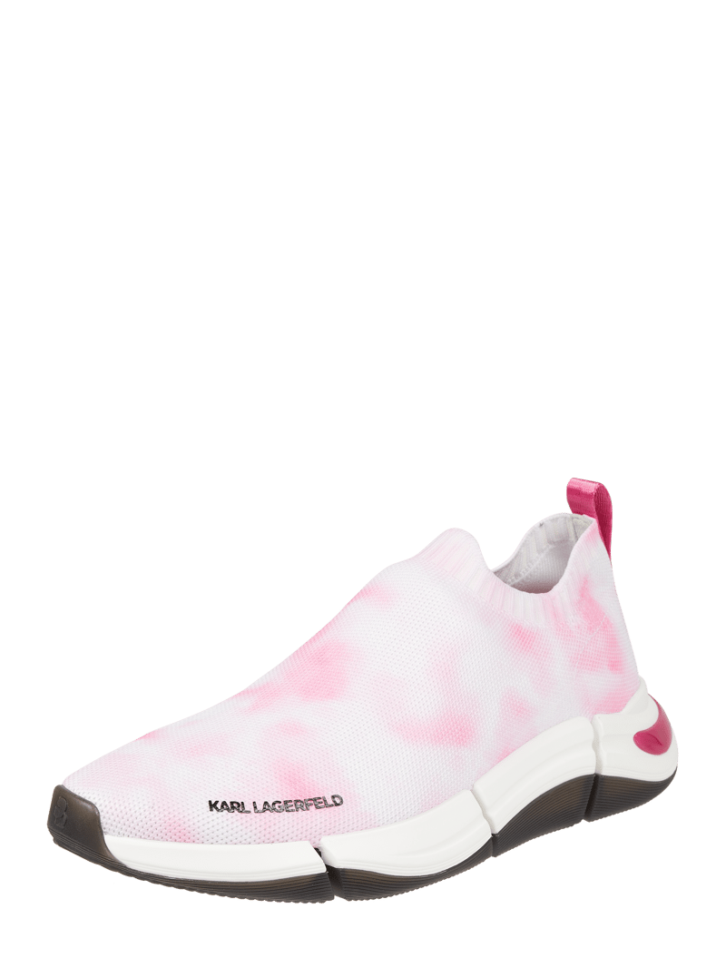 Sock-Sneaker im Batik-Look Modell 'Quadra' in pink