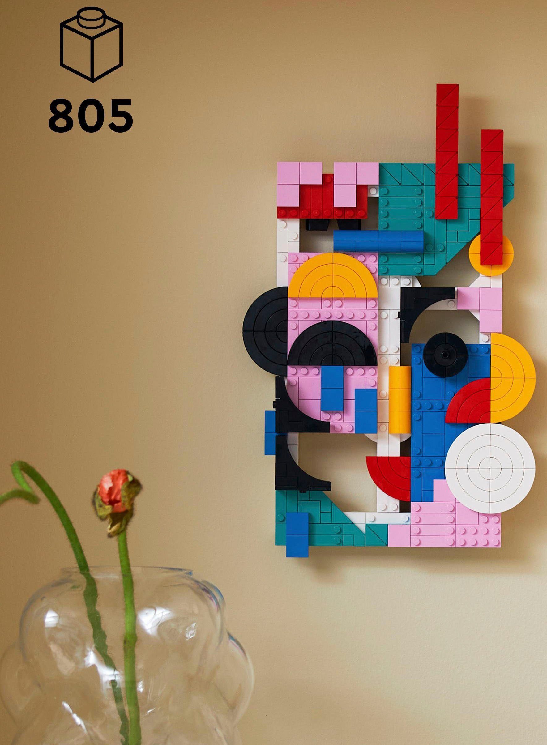 LEGO® Konstruktionsspielsteine Moderne Kunst (31210), LEGO® ART, (805 St), Made in Europe