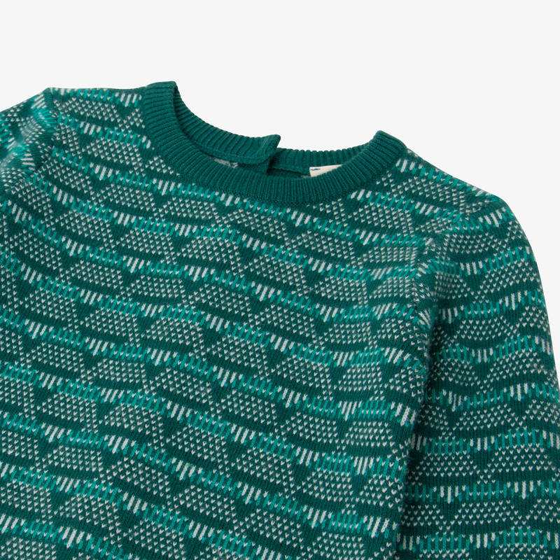 Combi longue bébé garçon jacquard Catimini