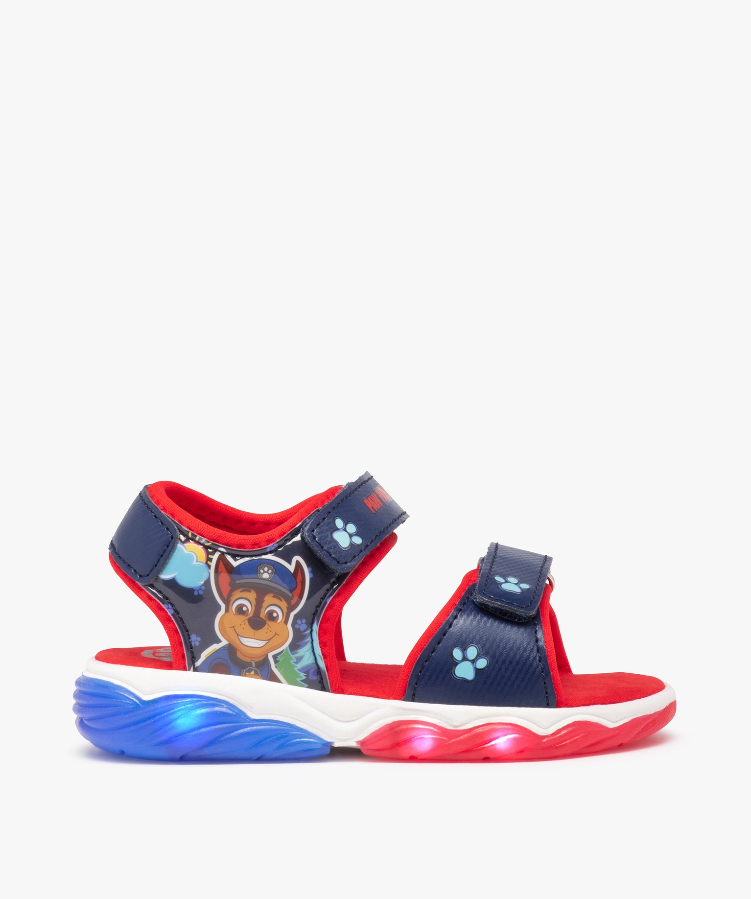 Sandales sport Garçon à semelle lumineuse – Pat Patrouille bleu | GEMO