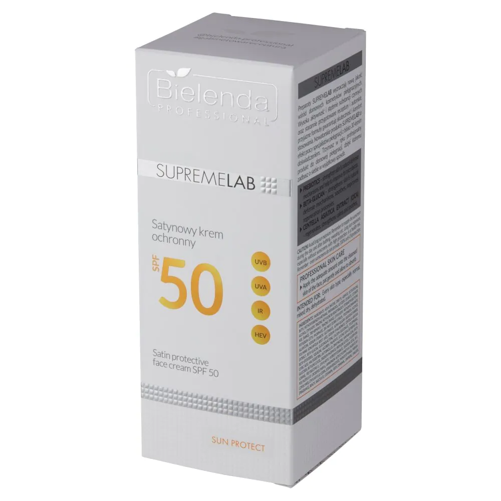 Bielenda Professional Supremelab Satin заштитна крема SPF50