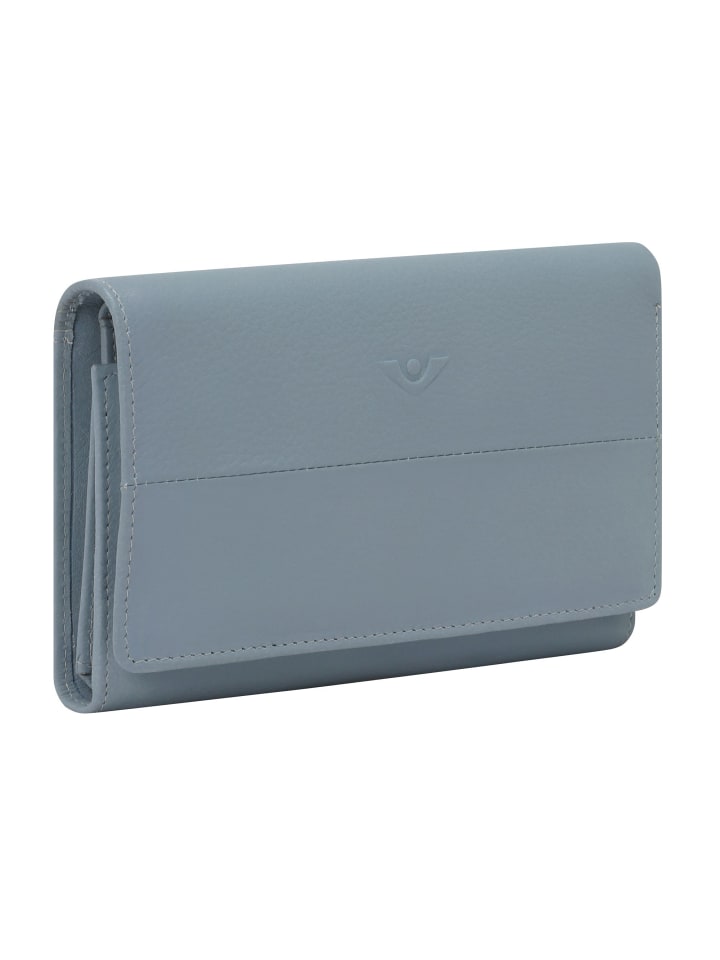 VLD VOi Leather Design 4Seasons Camille Geldbörse RFID Schutz Leder 15 cm in denim günstig kaufen onesize
