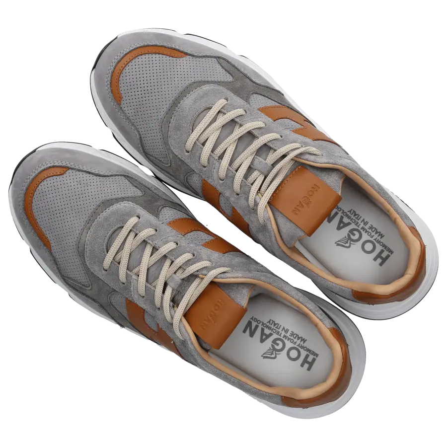 Hogan - Sneaker low HYPERLIGHT Veloursleder - grau
