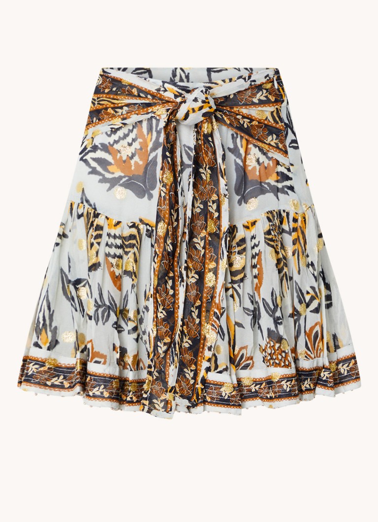 Farm Rio  Minirok met print en lurex