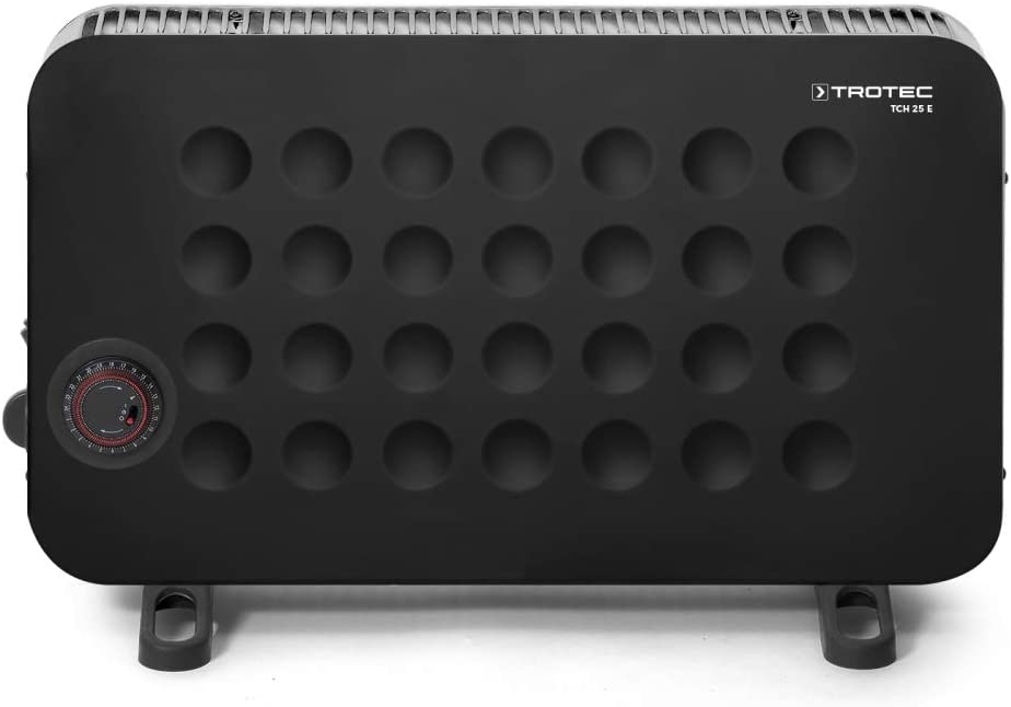 Trotec 1410000521 TCH 25 E Design-Convector Verwarming - Kleur Zwart