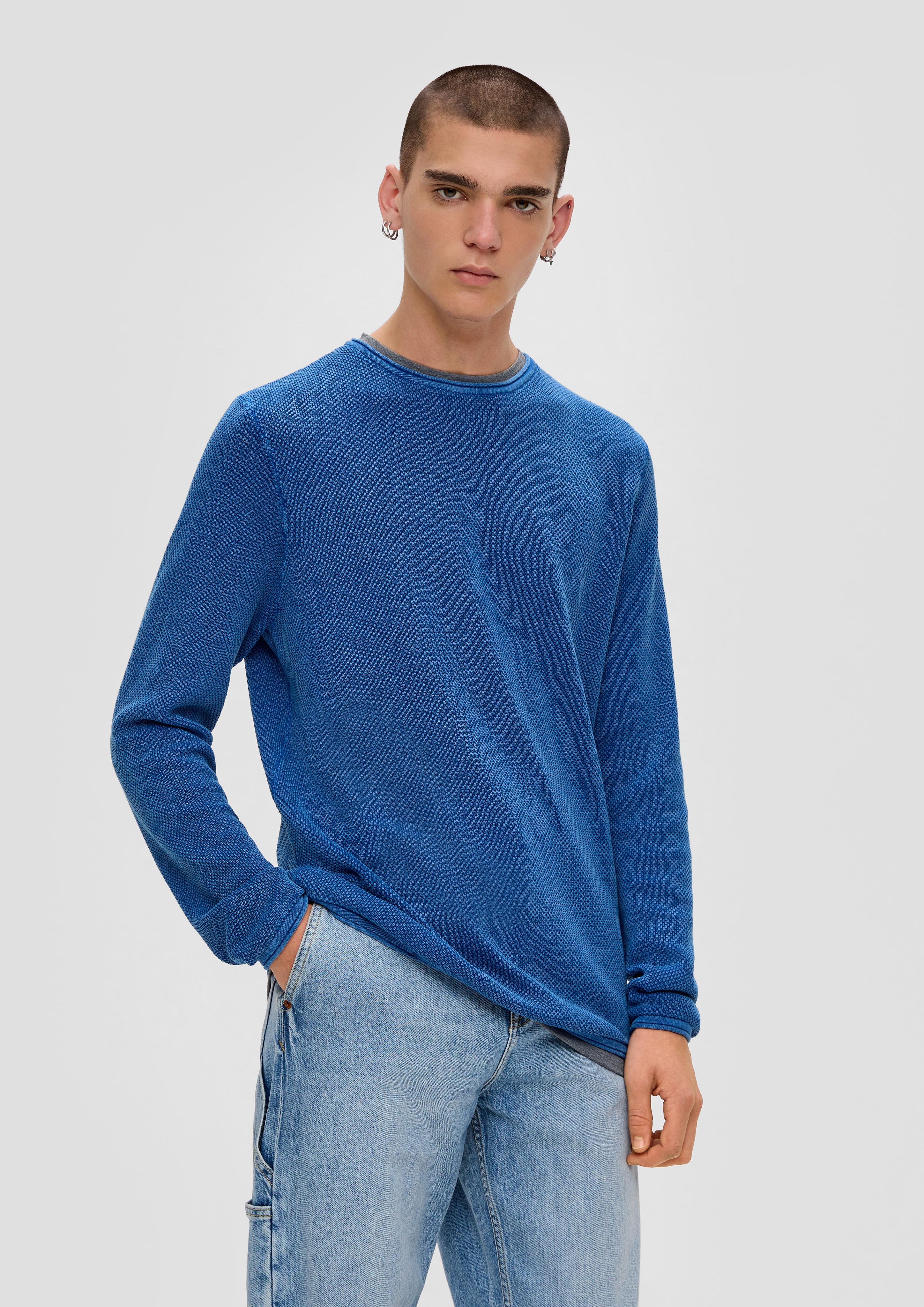 Strickpullover aus reiner Baumwolle  2151768-5539