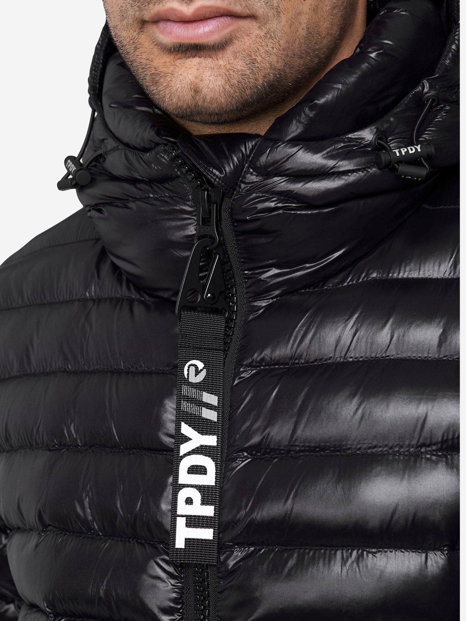 trueprodigy Winterjacke Adan Reflektierende Zipper