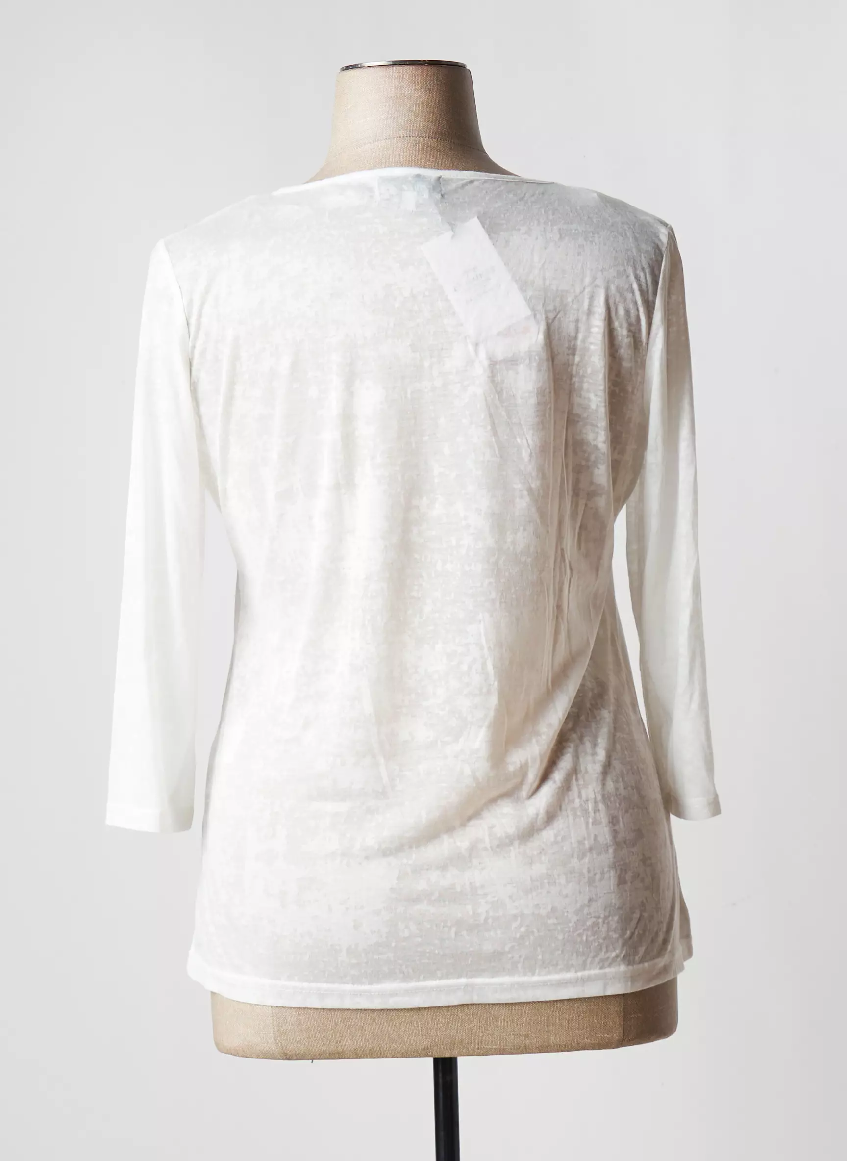 La Fiancee Du Mekong Tops Femme couleur blanc