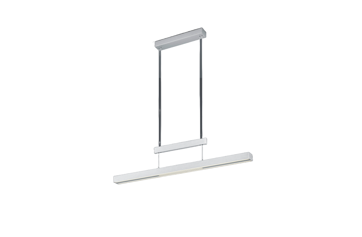 TRIO LED Pendelleuchte Trajan Nickel