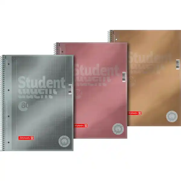 Collegeblock Premium Student „Metallic“ A4
