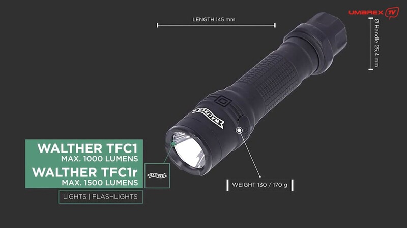 Walther Taschenlampe TFC1