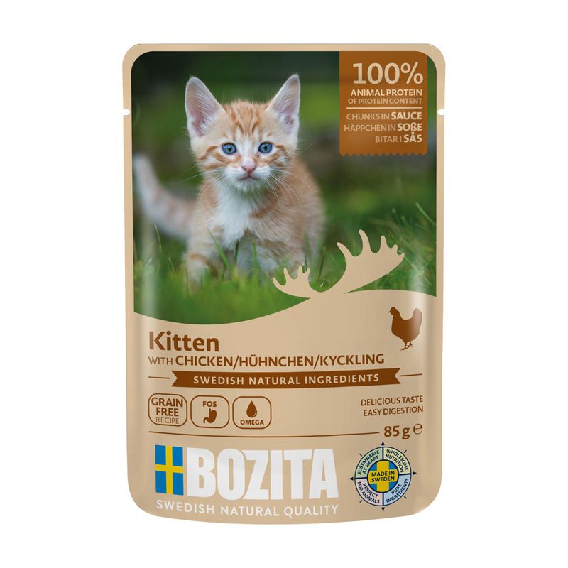 Mixpaket Bozita Häppchen in Soße Kitten zu TOP-Preisen | bitiba %
