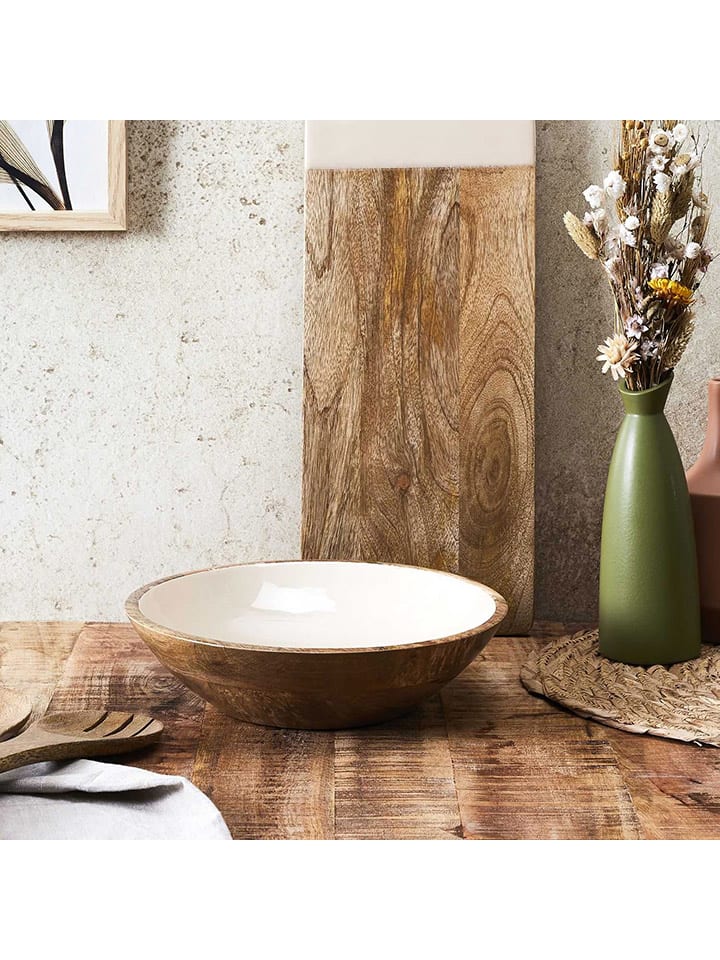 Ethnical Life Schüssel in Braun/ Beige - Ø 28 cm günstig kaufen onesize