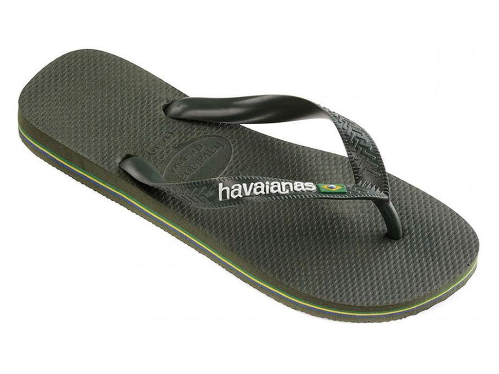Havaianas Brasil Logo Kinder Flip-Flops
