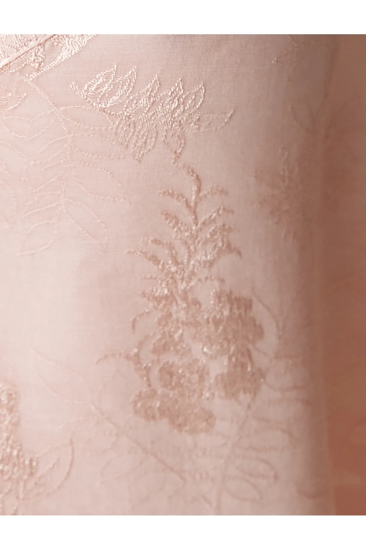 Koton  Satin-Pyjama-Oberteil mit Trägern, Paspelierung aus Viskose-Jacquard