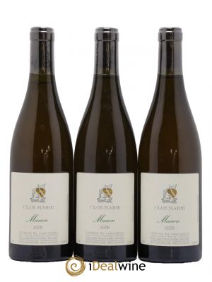 Languedoc Clos Marie Manon Christophe Peyrus et Françoise Julien  2005 - Lot de 3 Bouteilles