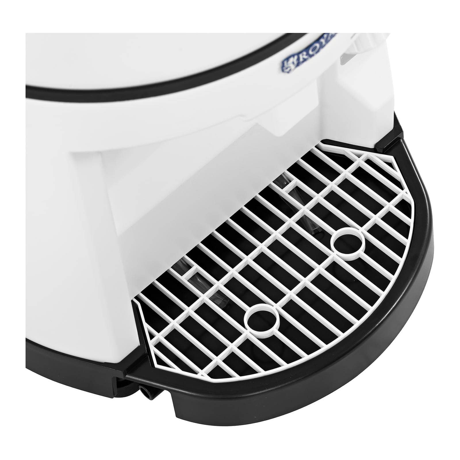 Royal Catering Eiscrusher Ice Crusher - 400 W - 320 U/min - 8 L - stufenlos einstellbar