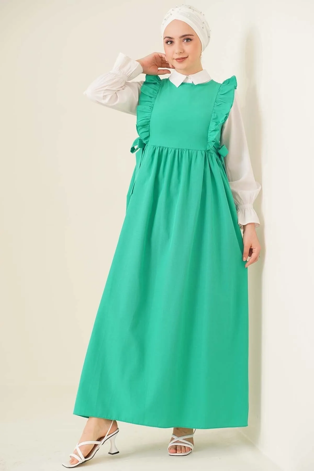 VOLT CLOTHİNG  Kleid - Grün - Tunika