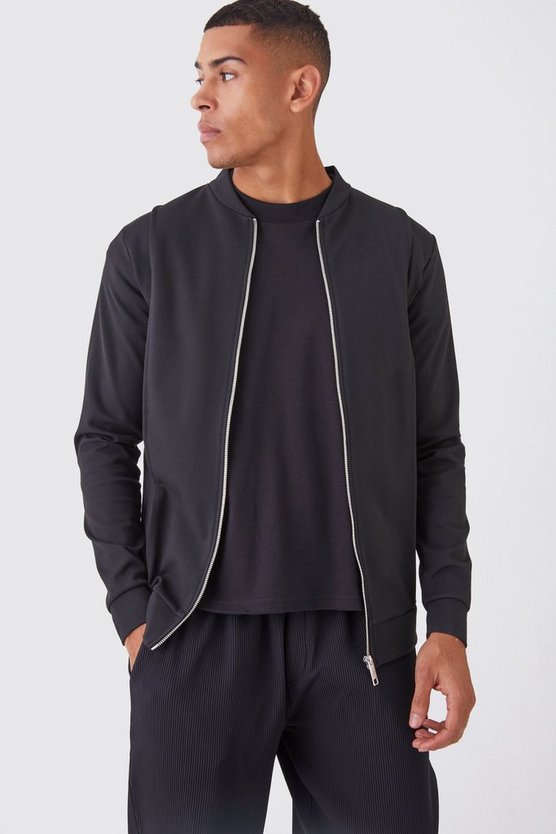 Slim-Fit Bomberjacke