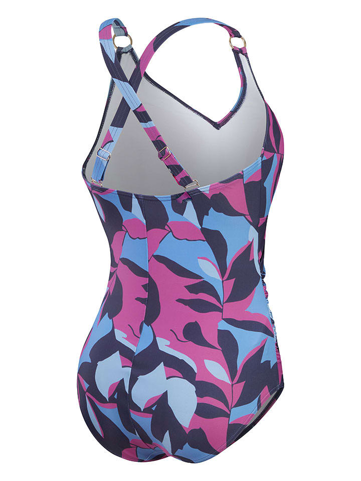 Speedo Badeanzug in Lila/ Blau günstig kaufen