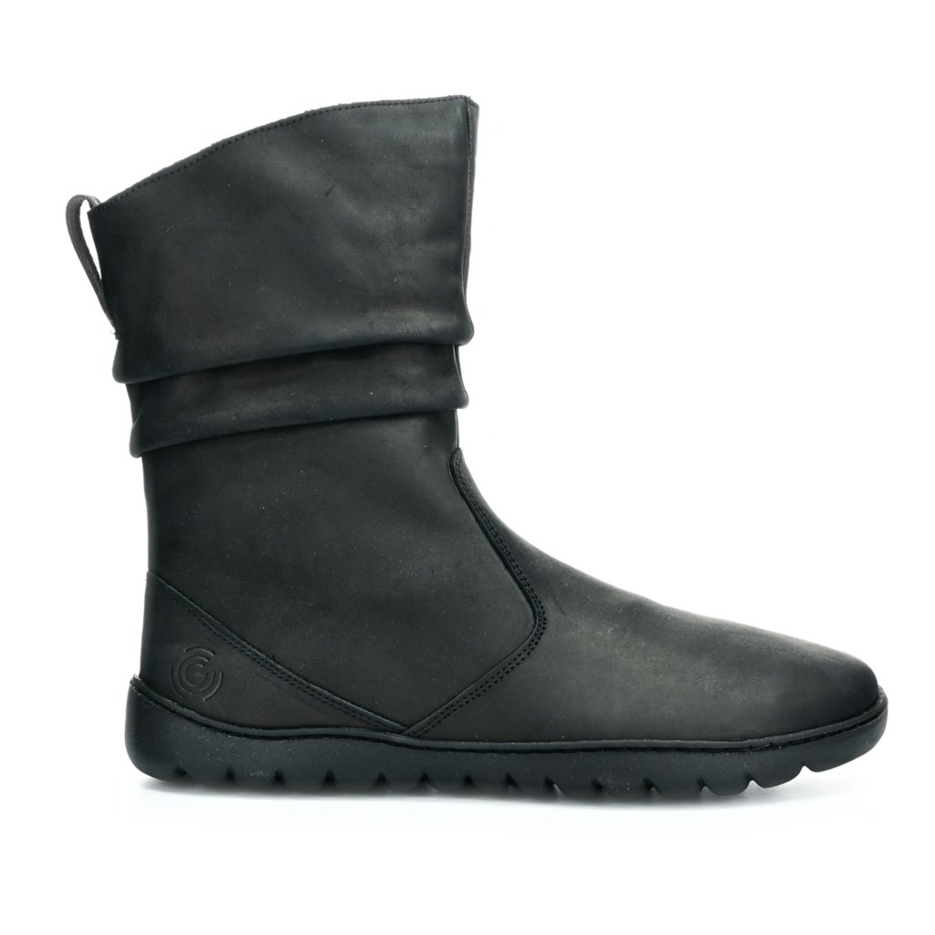 Groundies Odessa GX1 Black Winter-Barfußschuhe