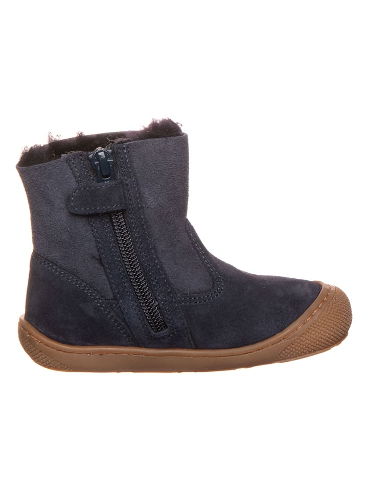 Naturino Leder-Boots in Dunkelblau günstig kaufen