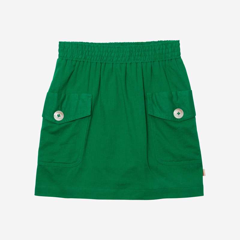Jupe fille poches verte Catimini