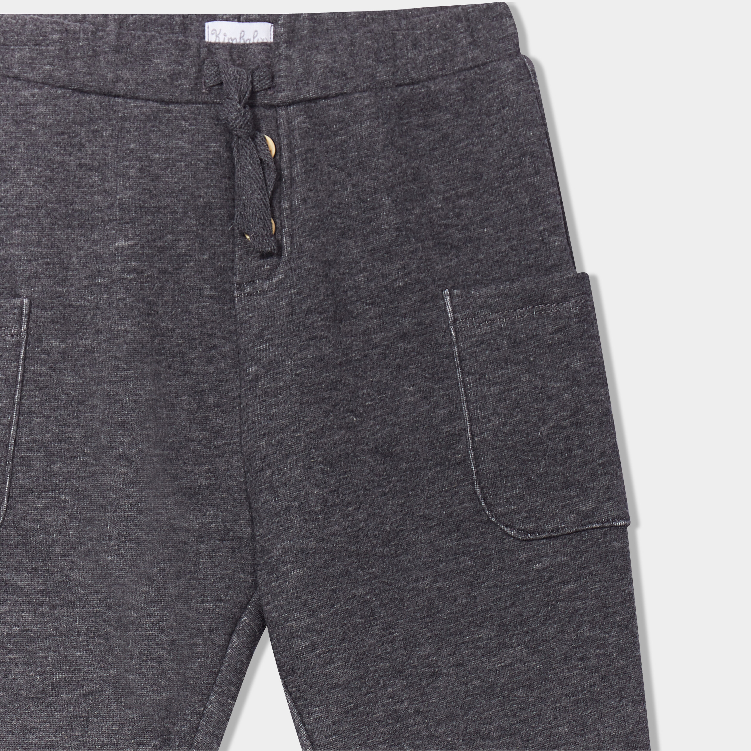 Pantalon de jogging loose gris foncé bébé garçon | La Halle