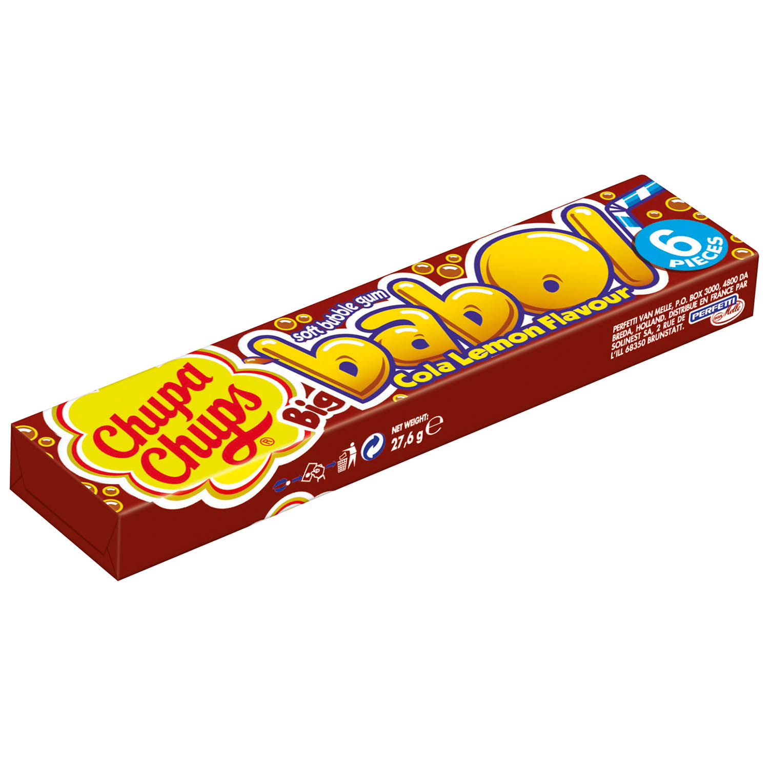 Chupa Chups Big babol Cola Lemon 3x6er