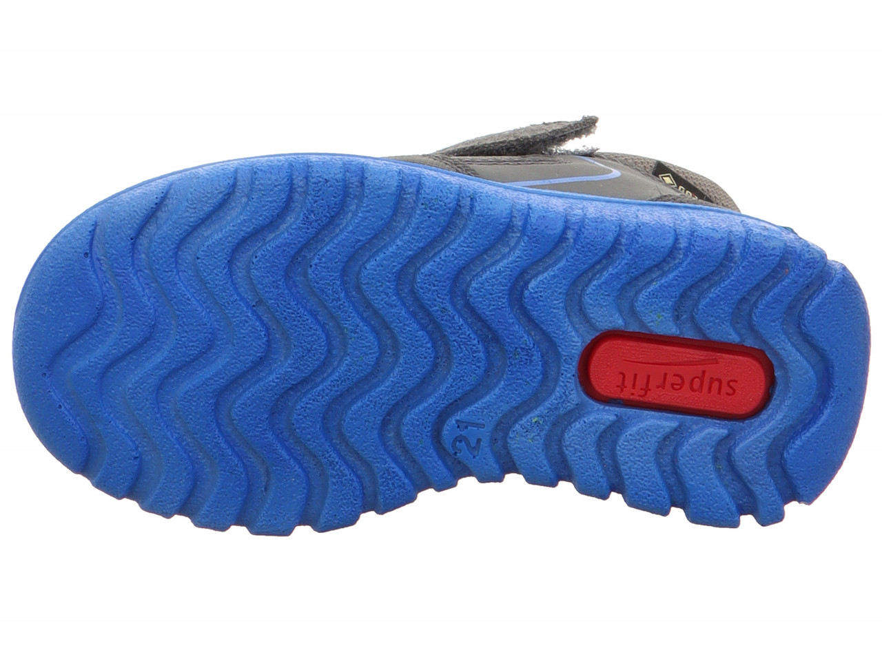 SPORT7 MINI - Grau/BlauSneaker high mit Klettverschluss