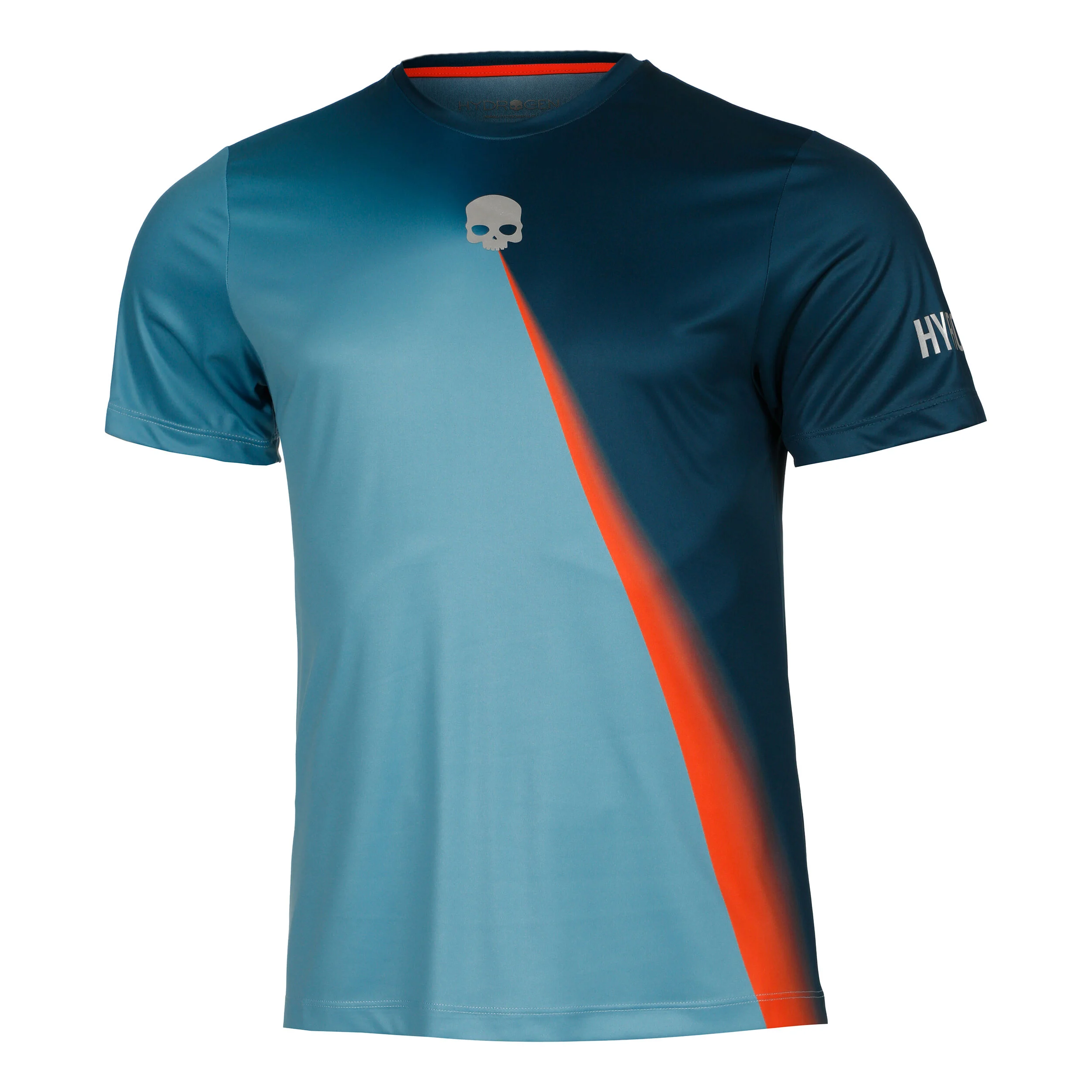 Shade Tech T-Shirt Herren - Hellblau, Orange