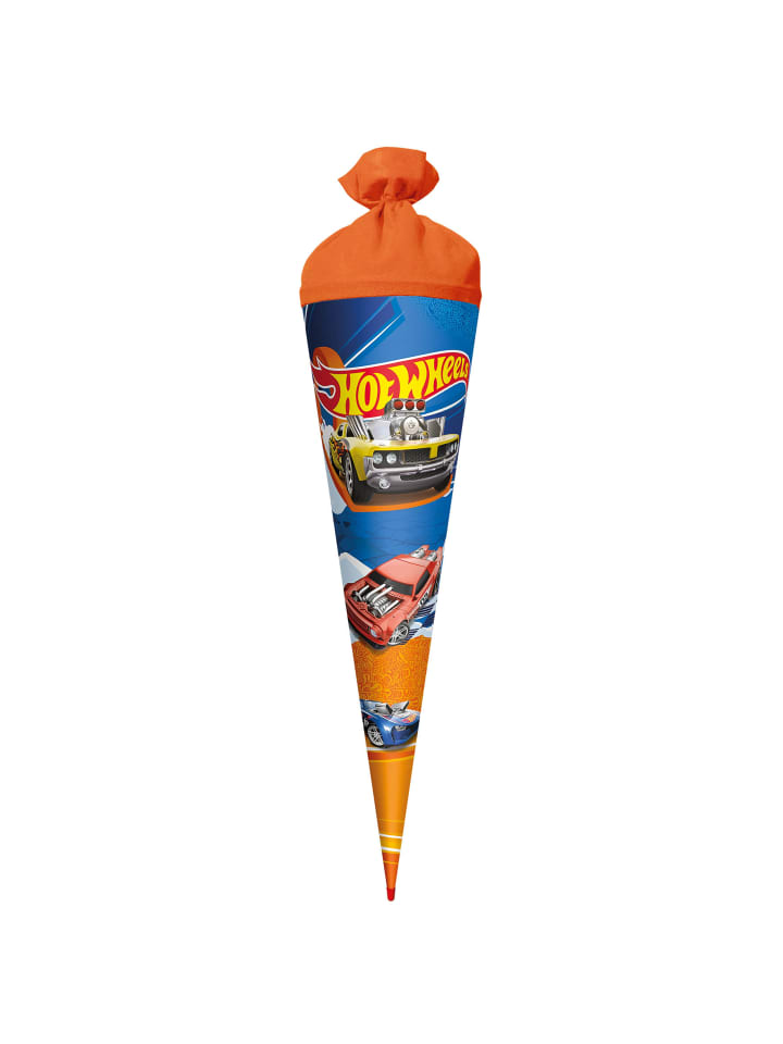 ROTH Schultüte groß Hot Wheels 70 cm in Orange günstig kaufen onesize