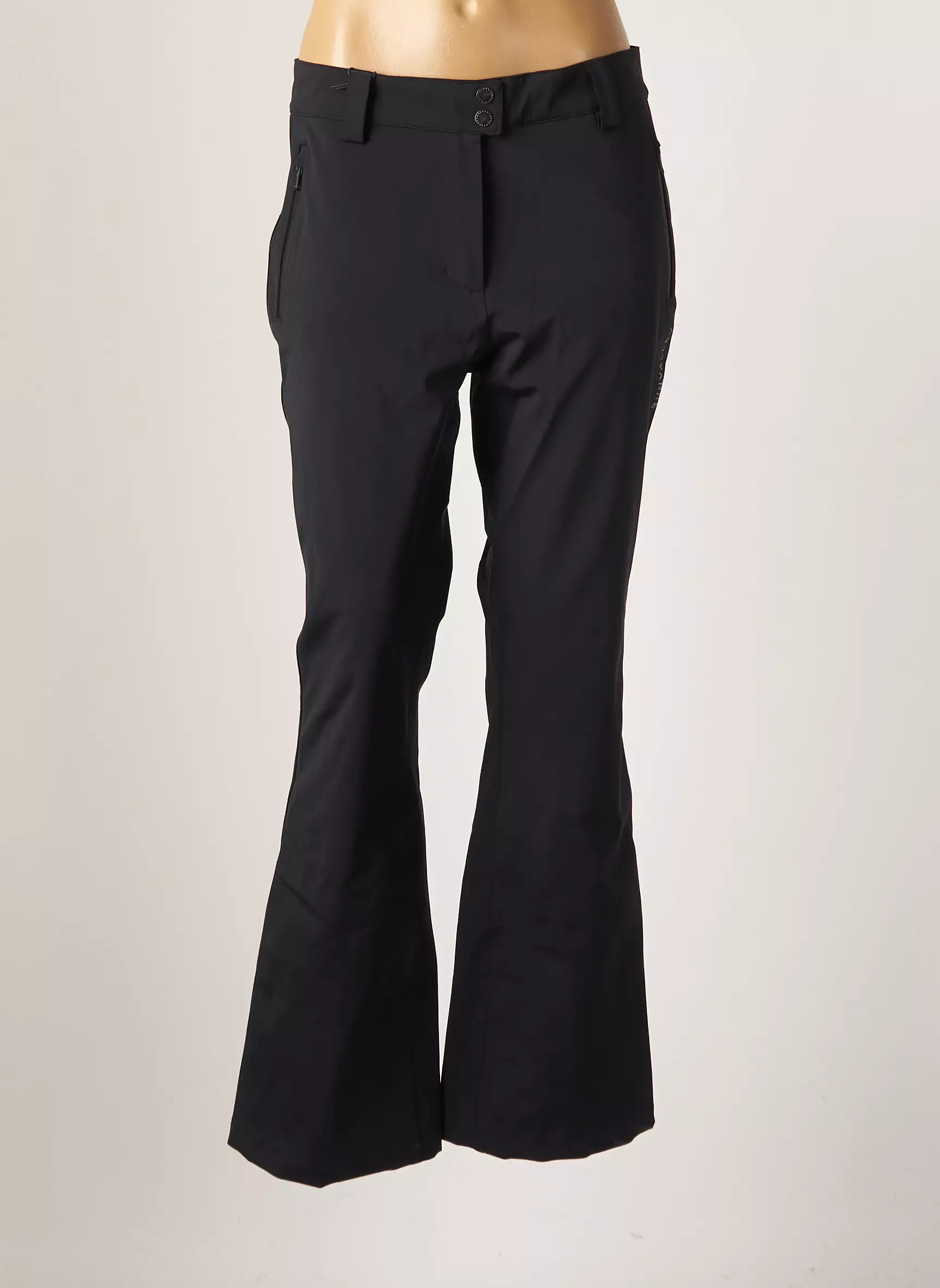Sun Valley Pantalons Flare Femme couleur noir